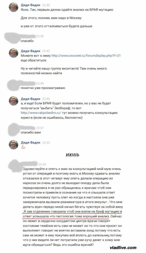 Лечение меланомы в РФ
