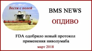 Опдиво (ниволумаб) обновлен протокол лечения