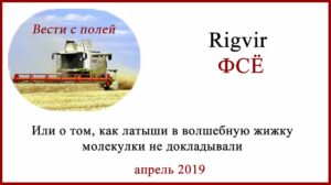 Латвия. Ригвир