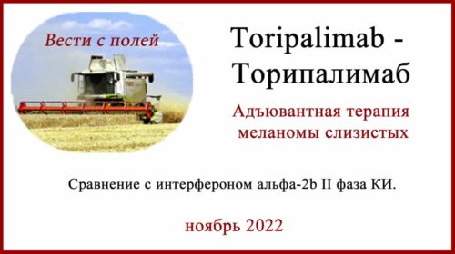 Торипалимаб и интерферон