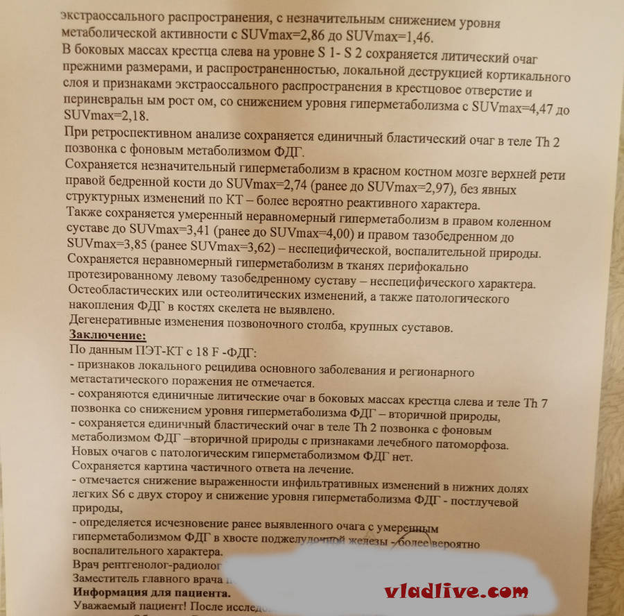 ПЭТ КТ июль 2023