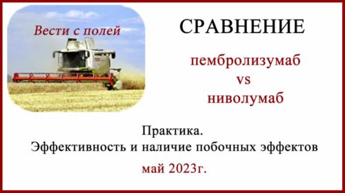 Пембролизумаб или ниволумаб? Что лучше?