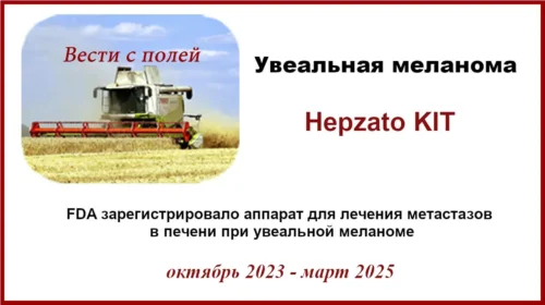Hepzato KIT. Мелфалан и метастазы в печени. Hepzato Kit - аппарат для доставки лекарства Мелфалан в печень при увеальной меланоме