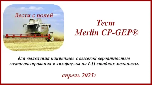 Тест Merlin CP-GEP и биопсия сторожевых лимфоузлов (БСЛУ) Тест Merlin CP-GEP