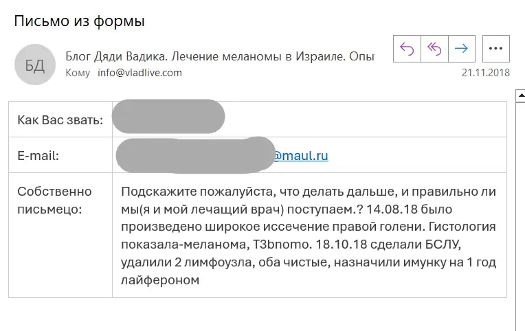 История лечения меланомы. Начало